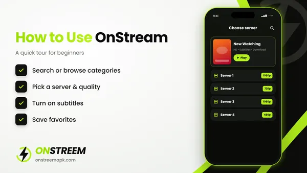 How to Use OnStream